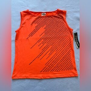 Vintage neon dance top